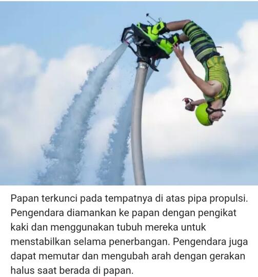 Flyboard Air: Serunya Bikin Nagih