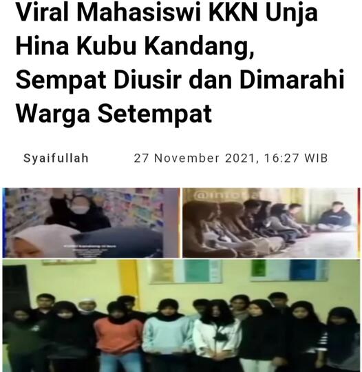 Mahasiswa Hina Nama Desa Berujung Sanksi Hukum Adat, Degradasi Moral Gen Milenial?