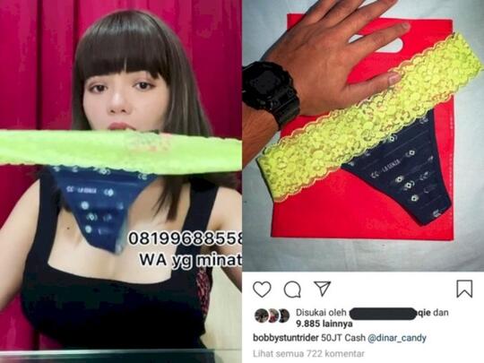 Wanita Cantik Ini Jualan Kok Ga Pakai Bra?
