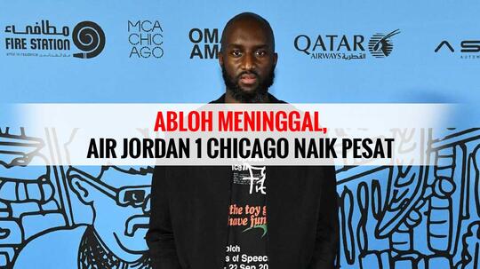 Abloh Meninggal, Air Jordan 1 Chicago Naik Pesat