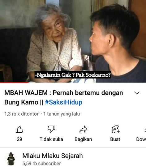 Mbah Wajem : Saksi Hidup Penjajahan Belanda Dan Kejamnya Jepang