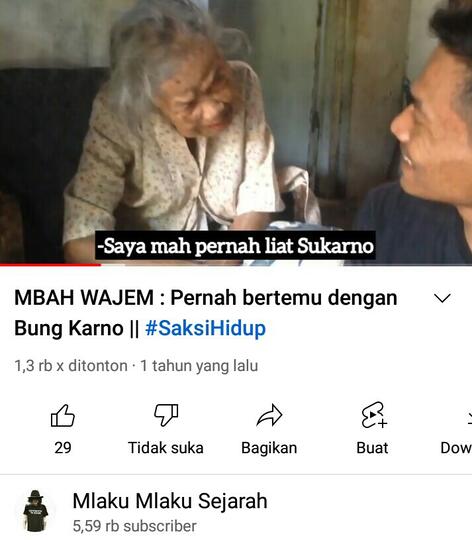 Mbah Wajem : Saksi Hidup Penjajahan Belanda Dan Kejamnya Jepang