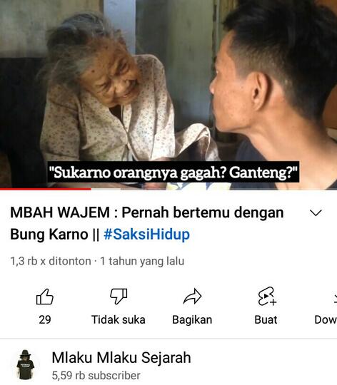 Mbah Wajem : Saksi Hidup Penjajahan Belanda Dan Kejamnya Jepang