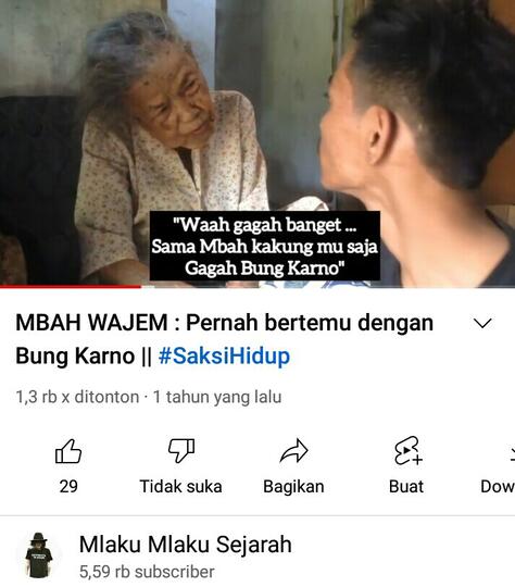 Mbah Wajem : Saksi Hidup Penjajahan Belanda Dan Kejamnya Jepang