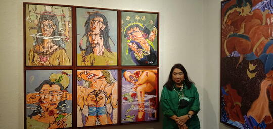 Pameran Tunggal Lukisan Sogik Prima Yoga Digelar Oleh Cemara 6 Galeri-Museum