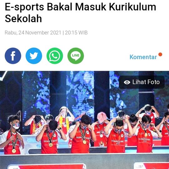 E-sport Bakal Masuk Kurikulum Sekolah, Kira-kira Gimana Percakapan Saat Belajar ya?