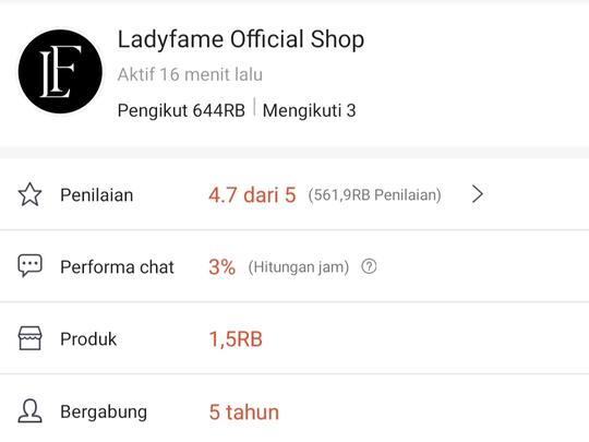 10 Rekomendasi Toko Baju Wanita di Shopee, Alamat Bandar Lampung