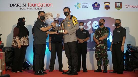 Pemkab Semarang & Djarum Foundation Bagikan Sepeda Motor dan TV Untuk Peserta Vaksin!