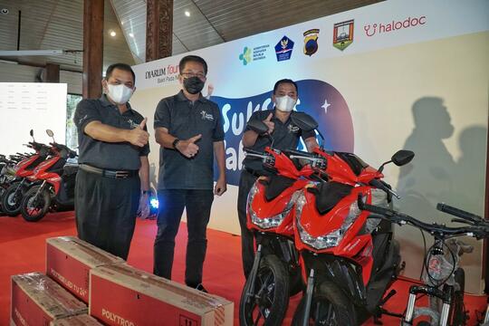 Pemkab Semarang & Djarum Foundation Bagikan Sepeda Motor dan TV Untuk Peserta Vaksin!