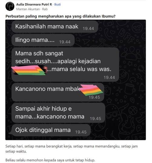 Ini Curhatan Novia Widya Sari Sebelum Bunuh Diri: Ibu Memohon Saya Tetap Hidup
