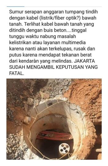 Sumur Resapan Di DKI Jakarta Yang Menimbulkan Banyak Pertanyaan Di Ranah Publik.