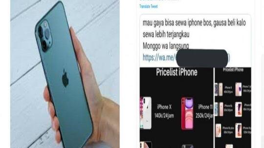 Fenomena Jasa Sewa iPhone Semakin Marak