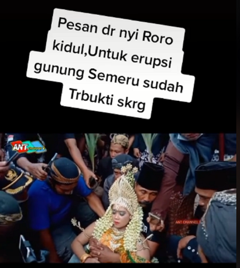 Pesan Menyeramkam Dari Kanjeng Ratu Nyi Roro Kidul Menjelang 2022