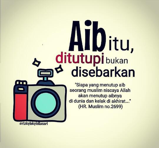 Bego! Tuhan Sudah Tutupi Aibmu tapi Kau Sendiri yang Umbar di Sosmed