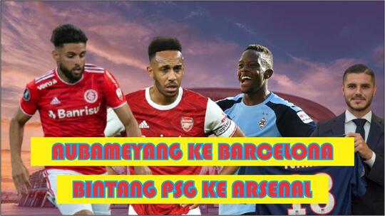 Mikel Arteta Boyong Bintang PSG❗❗Aubameyang Ke Barcelona😱 Berita Arsenal