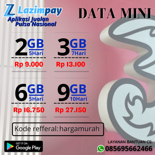 Data mini Tri nih bosku...Lazimpay