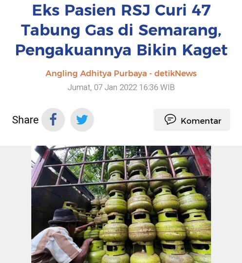 Yang Waras Korupsi, yang ODGJ Berbagi