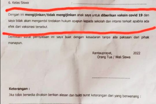 Download 98+ Contoh Surat Surat Izin Sekolah Karena Vaksin Terbaik Dan Terbaru