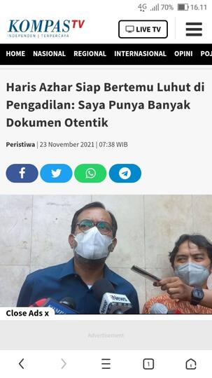 Haris Azhar dan Fatia Hampir Dijemput Paksa, KontraS: Makin Jelas Polri sebagai Alat