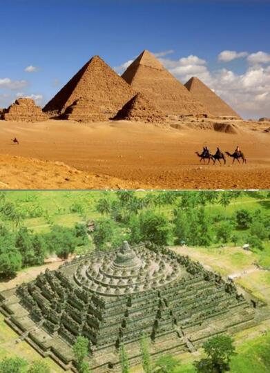 Bagaimana Sih Caranya Piramida Mesir Dan Borobudur Di Bangun?