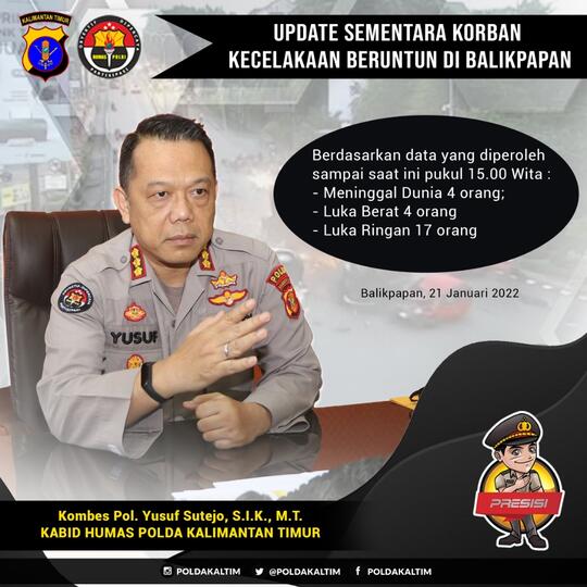 Kecelakaan Maut Muara Rapak, Ini Pengakuan Korban yang Selamat