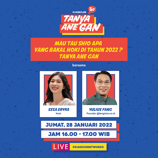 Shio Agan Beruntung Gak di Tahun 2022? Cari Tau Yuk di Tanya Ane Gan