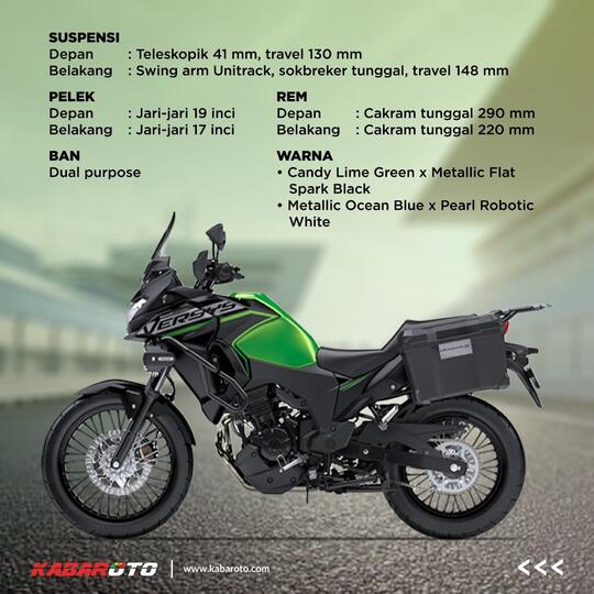 Kawasaki Versys-X 250 2022 Diperkenalkan Di Jepang
