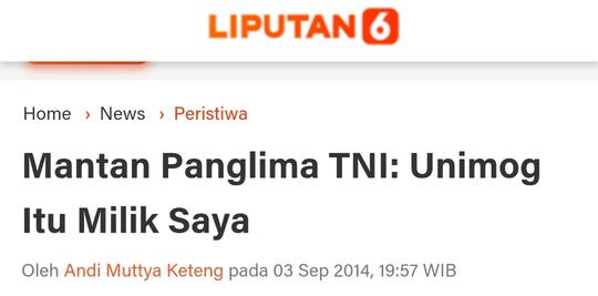 Ramai AHY Lari Pakai Rompi 'Militer' di Samping Unimog, Ini Kata PD