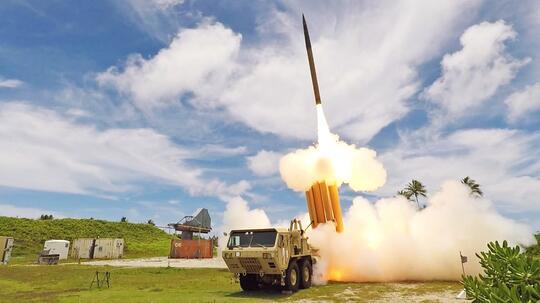 Untuk Pertama Kalinya Sistem Pertahanan Rudal THAAD Berhasil Mencegat Rudal Balistik