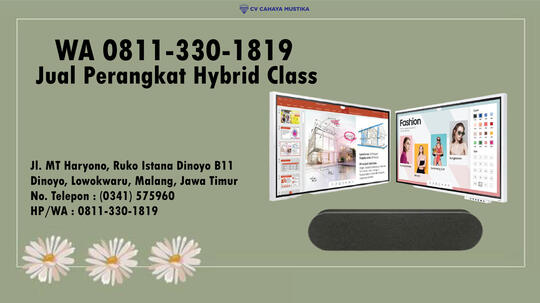 WA 0811-3301-819 | Jual Peralatan Kelas Secara Hybrid Jember