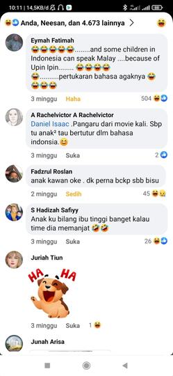 Bocil Malaysia Suka Bahasa Indonesia