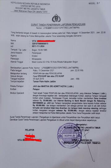 tipu 80jt modal cek bodong, proyek Schneider, dicairkan rekening udah lama ditutup.