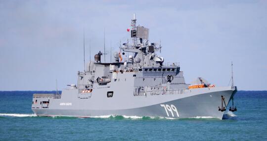 Ukraina Mengklaim Berhasil Menembak Fregat Admiral Makarov, Tapi Rusia Membantahnya