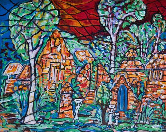 Karya-karya Arie Smit selalu menjadi incaran para kolektor