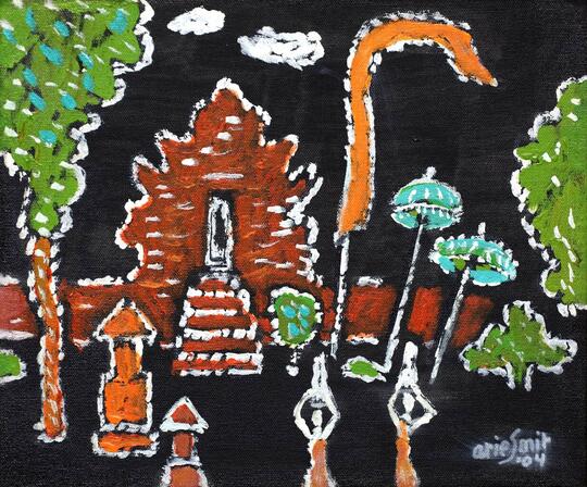 Karya-karya Arie Smit selalu menjadi incaran para kolektor