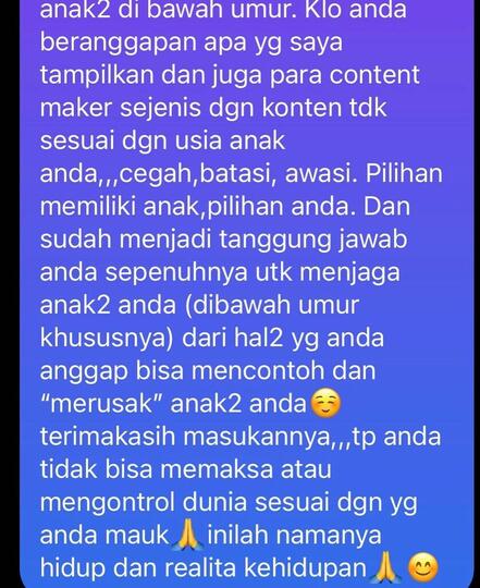 Soal Pamer Belahan Dada, Aming Tanggapi dengan Pernyataan Bukan Tanggung Jawabnya
