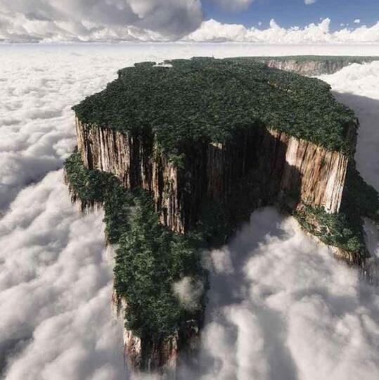 Unik, Gunung Roraima ini Puncaknya Datar Loh dan Menjadi Primadona Para Pendaki