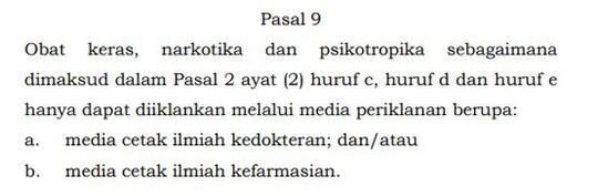 Sering Muncul Iklan Obat-obatan Terbatas dari Online Shop, Apakah Itu Legal?