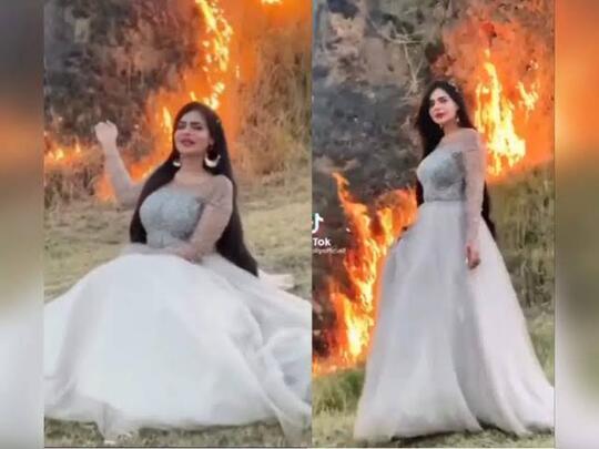 Wanita Cantik "BAKAR" Hutan Demi Konten TIKTOK, Kini Tuai Kecaman Netizen !