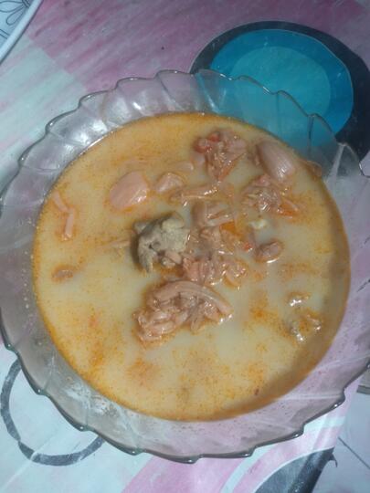 Makan Lontong Kacau dan Lodeh Nangka Muda, Duh Pengen Nambah lagi!