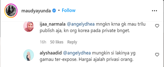 Meributkan Wajah Suami Maundy Ayunda yang Tidak Terlihat Jelas, Takut Penyakit Ain?