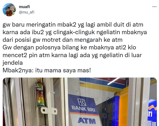 Viral dan Bikin Senyum, Perbuatan Baik Tidak Sesuai Harapan Malah Bikin Salah Tingkah