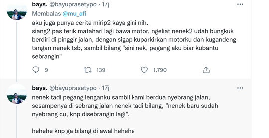 Viral dan Bikin Senyum, Perbuatan Baik Tidak Sesuai Harapan Malah Bikin Salah Tingkah