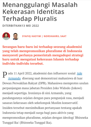 RRG tolak Ustaz Abdul Somad; gesa Muslim tepis nilai bertentangan ajaran Islam