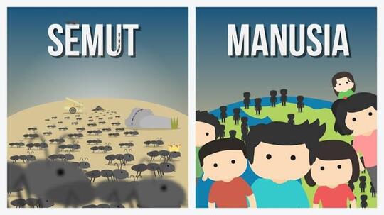 Kalau Manusia Seperti Semut, Apa Yang Terjadi?