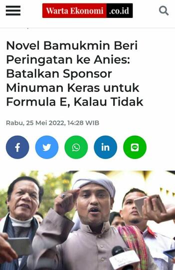 Diduga MUI Izinkan Merek Bir Jadi Sponsor Formula E, Warganet: Udah Halal Ya Drun?
