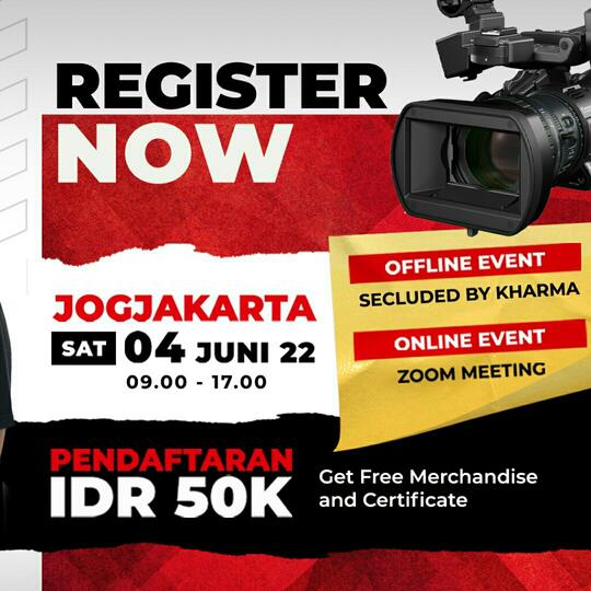 Imajinasi Tanpa Batas, Next Level of Virtual Video Production, Live On-Set Workshop