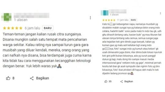 Netizen Indonesia Ramai-ramai Beri Bintang Satu di Ulasan Sungai Aare Google Maps