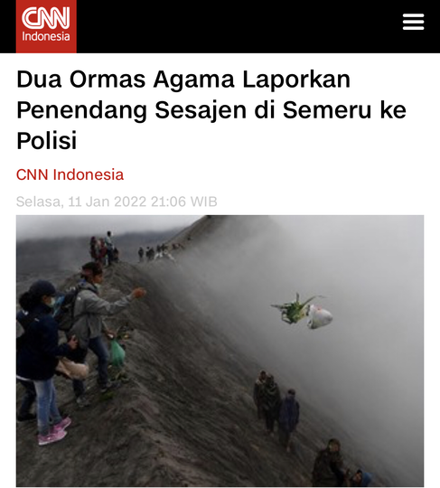 Tok! Hadfana Penendang Sesajen di Semeru Divonis 10 Bulan Penjara