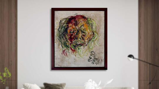 Art Review - Lukisan Affandi Potrei Diri I, 1981